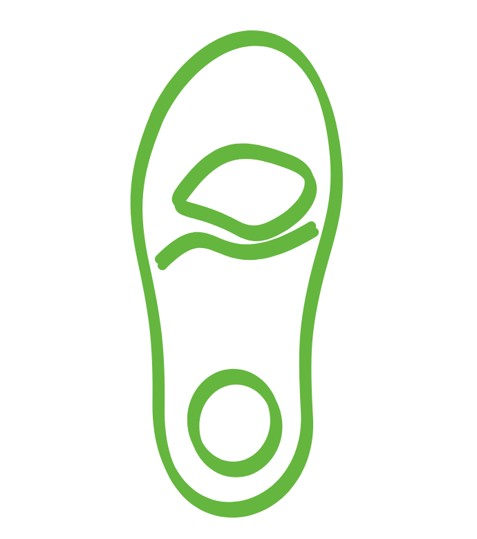 Palmilha de Reprogramação Postural